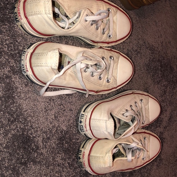 old white converse